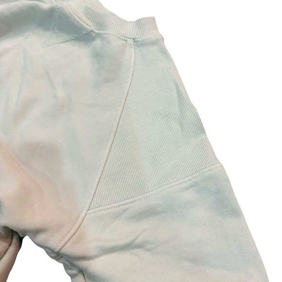 Zara Sweatshirt Mint Green Ribbed Shoulder Raglan Kids Size 9-10 - Picture 3 of 4